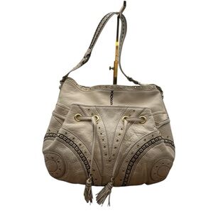 Cole Haan Elegant Cream Shoulder Bag Y2K